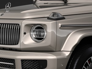 mercedes maybach g 600 w464 2019 Modelo 3D