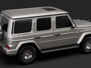 mercedes maybach g 600 w464 2019 Modelo 3D