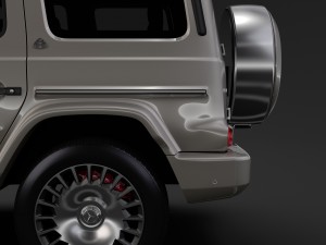 mercedes maybach g 600 w464 2019 Modelo 3D