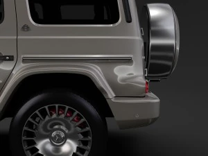 mercedes maybach g 600 w464 2019 3D Model