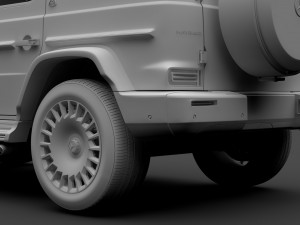 mercedes maybach g 600 w464 2019 Modelo 3D