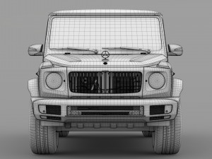 mercedes maybach g 600 w464 2019 Modelo 3D