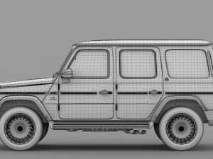 mercedes maybach g 600 w464 2019 Modelo 3D