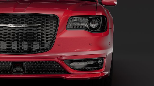 chrysler 300 s sport lx2 2018 3D Model .c4d .max .obj .3ds .fbx .stl .blend 