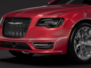 chrysler 300 s sport lx2 2018 3D Model