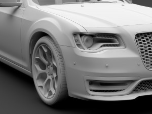 chrysler 300 s sport lx2 2018 3D Model
