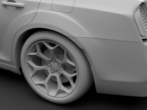 chrysler 300 s sport lx2 2018 3D Model