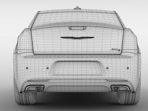 chrysler 300 s sport lx2 2018 3D Model