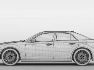 chrysler 300 s sport lx2 2018 3D Model