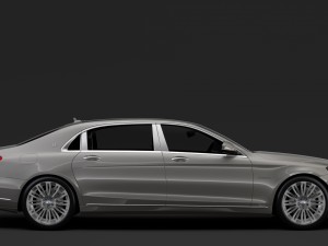 mercedes maybach s 560 4matic x222 2018 3D Model