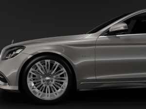 mercedes maybach s 560 4matic x222 2018 3D Model