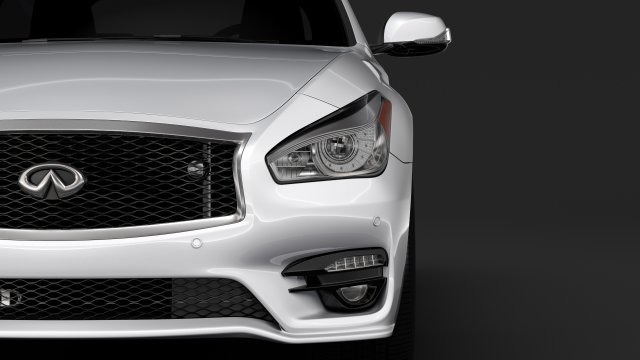 infinity q70 long s 2018 Model 3D .c4d .max .obj .3ds .fbx .stl .blend 