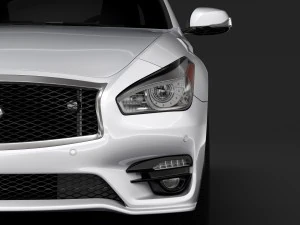 Инфинити q70 лонг с 2018 года 3D Модель