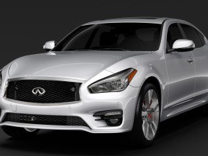infinity q70 long s 2018 Model 3D