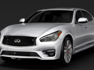 infinity q70 long s 2018 3D Model