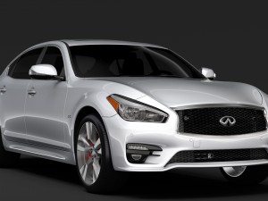 infinity q70 long s 2018 Model 3D