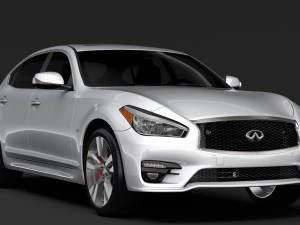 infinity q70 long s 2018 3D Model