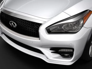 infinity q70 long s 2018 3D Model