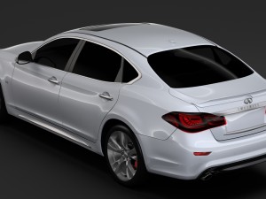 infinity q70 long s 2018 Model 3D