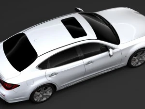 infinity q70 long s 2018 3D Model