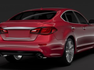 mitsubishi proudia s 2018 3D Модель