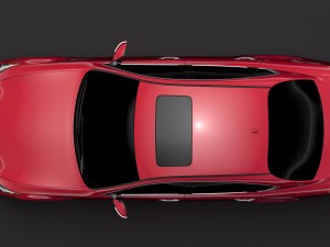 mitsubishi proudia s 2018 3D Модель