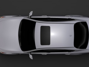 nissan fuga sport long 2018 3D-Modell