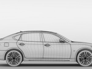 nissan fuga sport long 2018 3D-Modell