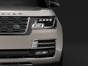 range rover svautobiography limo l405 2019 3D Model