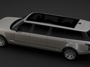 range rover svautobiography limo l405 2019 3D 模型