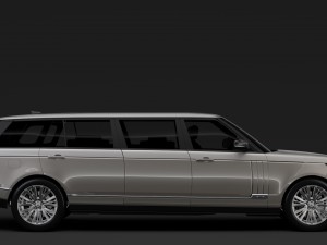 range rover svautobiography limo l405 2019 3D 模型