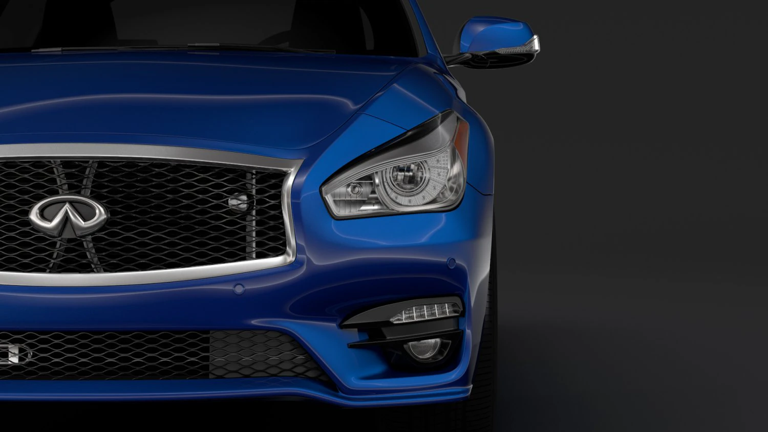 infinity q70 s 2018 3D Model .c4d .max .obj .3ds .fbx .stl .blend 