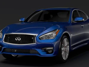 infinity q70 s 2018 3D Model