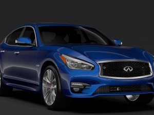 infinity q70 s 2018 Model 3D