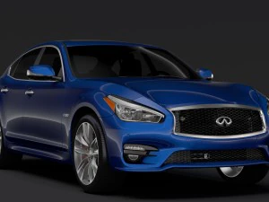 infinity q70 s 2018 3D Model