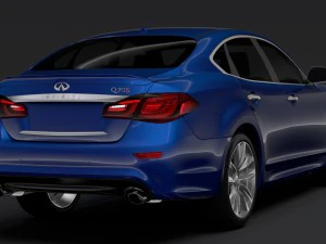 infinity q70 s 2018 3D Model