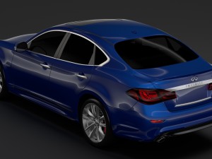 infinity q70 s 2018 Model 3D