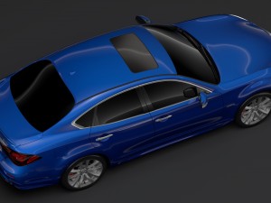 infinity q70 s 2018 Model 3D