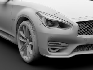 infinity q70 s 2018 Model 3D