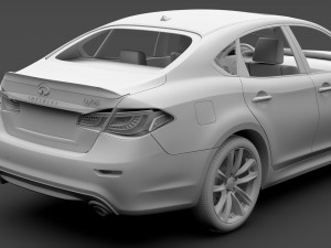 infinity q70 s 2018 Model 3D
