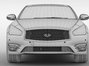 infinity q70 s 2018 Model 3D
