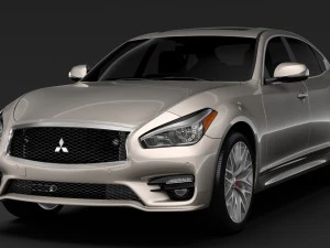 mitsubishi dignity s 2018 3D Model
