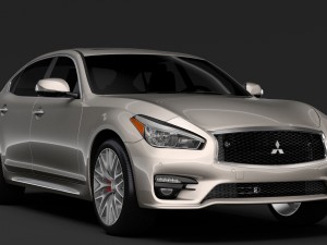 mitsubishi dignity s 2018 Model 3D
