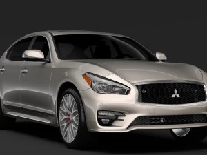 mitsubishi dignity s 2018 3D Model