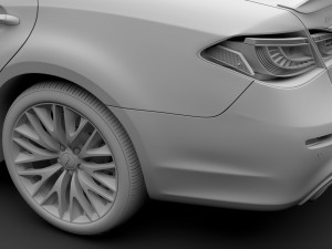 mitsubishi dignity s 2018 Model 3D
