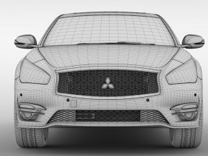 mitsubishi dignity s 2018 Model 3D