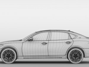 mitsubishi dignity s 2018 Model 3D