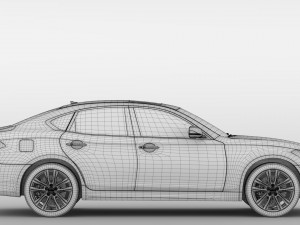 nissan fuga sport 2018 Model 3D
