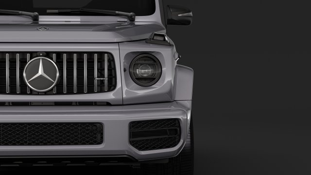 mercedes-amg g 63 night packet w464 2018 3D Model .c4d .max .obj .3ds .fbx .stl .blend 