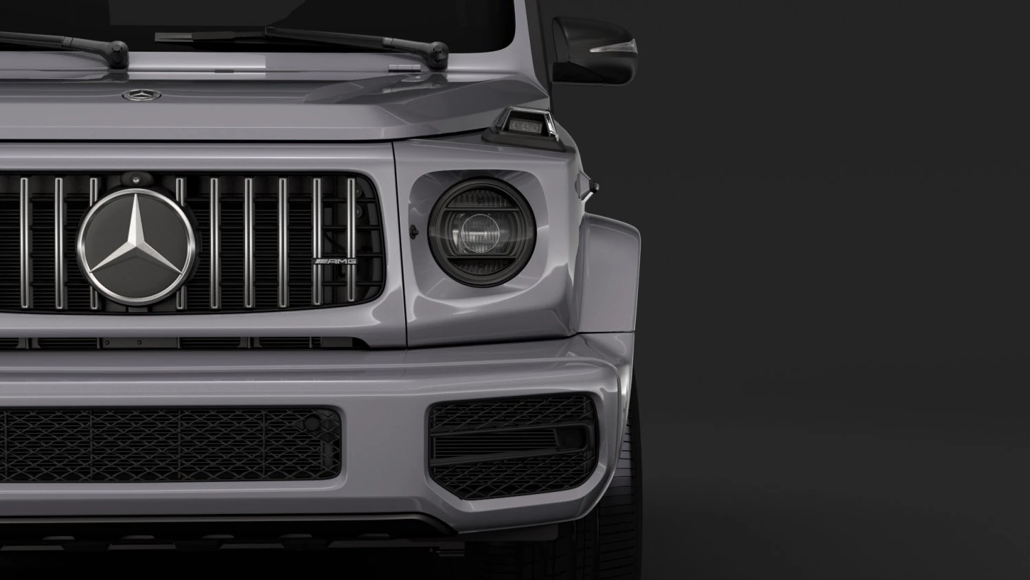 mercedes-amg g 63 night packet w464 2018 3D Model .c4d .max .obj .3ds .fbx .stl .blend 